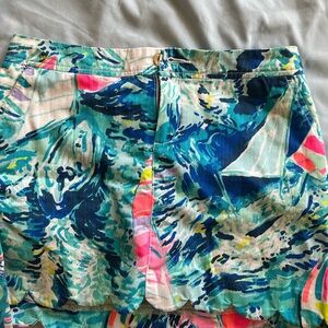 Lily Pulitzer Scalloped Skort